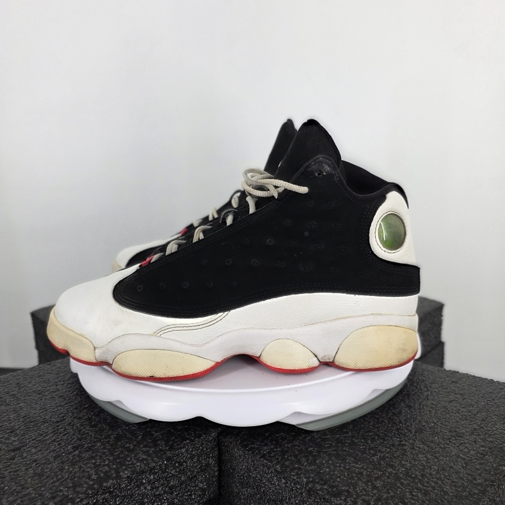 Nike Air Jordan 13 Retro GS Hyper Pink Black White 439358-008 Size 7Y Womens 8.5